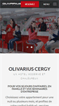 Mobile Screenshot of olivarius-cergy.com